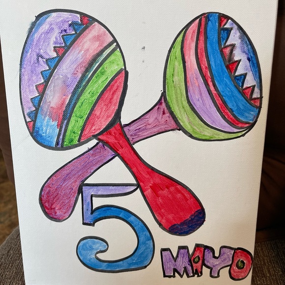 Canvas paint kits - hand drawn (Summer Prints for Sale) - Picture 13 of 15